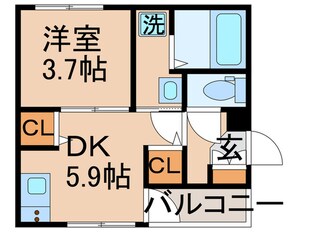 イルソーレ金町の物件間取画像